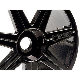 HPI RACING 7 Spoke Black Chrome Trophy Truggy Wheel