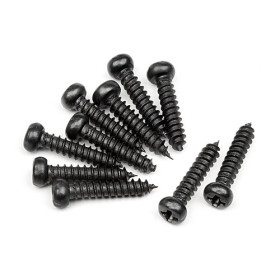 HPI RACING TP. Button Head Screw M2.612mm (10pcs)