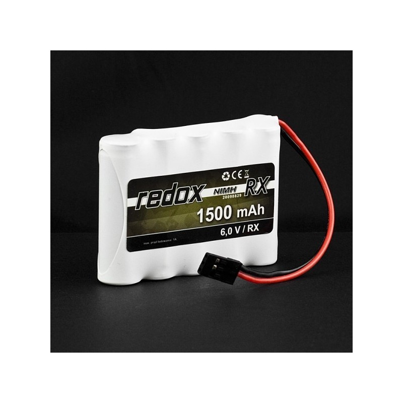 REDOX Pakiet NiMH RX-Pack 6,0V 1500 mAh płaski