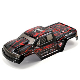 HPI RACING Karoseria GT-2XS PAINTED BODY (RED/BLACK/GREY) - Savage XS