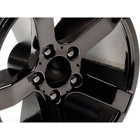 HPI RACING Bullet MT Wheels Black Chrome (Pr)