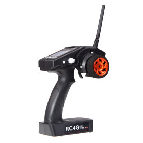 RADIOLINK Aparatura RC4G 4CH 2.4GHz + ŻYROSKOP + Podświetlany LCD
