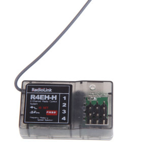 RADIOLINK 3-kanałowa aparatura RC3S 2.4GHz FHSS + odbiornik R4EH-H