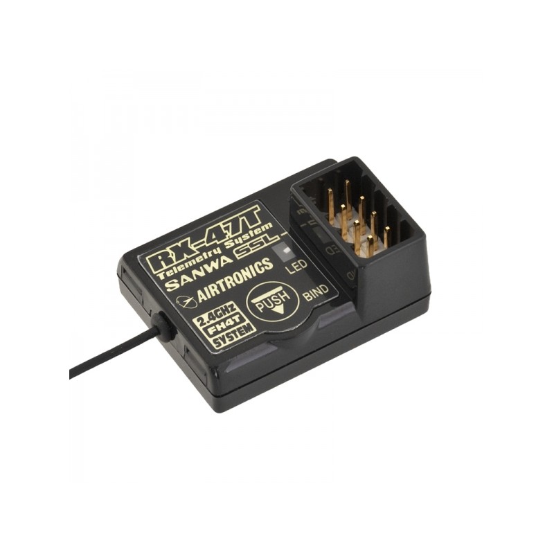 SANWA Odbiornik RX-47T FHSS-4 2,4 GHz