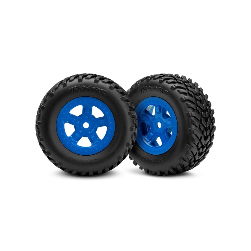 TRAXXAS Koła / Tires and wheels 2szt. - LaTrax SST