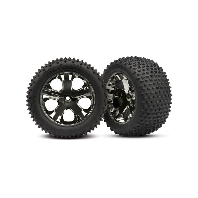 TRAXXAS Koła tylne / Tires Alias - RUSTLER