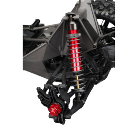 TRAXXAS Nakrętki amortyzatorów / Shock caps, aluminum GTX (black)- X-MAXX