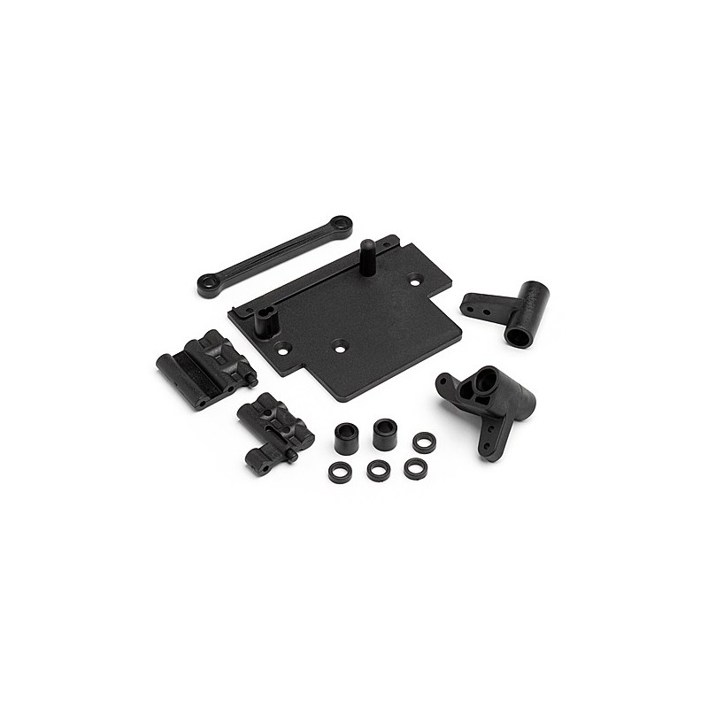 HPI RACING Bullet Flux ESC plate and steering bellcrank