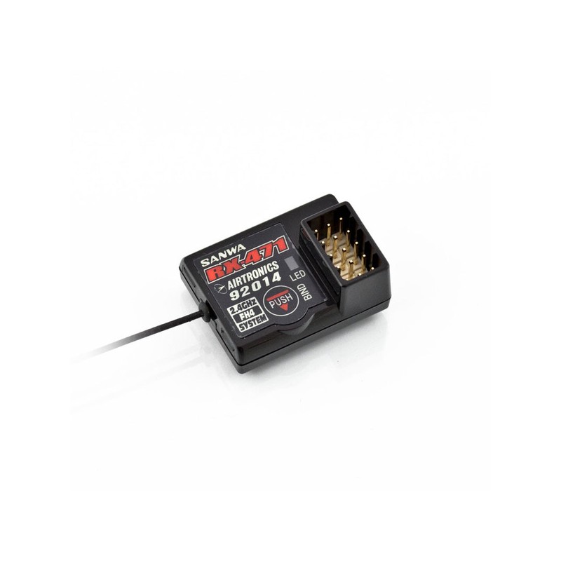 SANWA Odbiornik / Receiver - RX-471 FHSS-4 2,4 GHz
