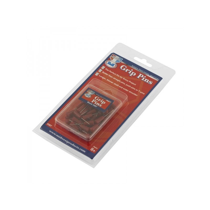 MIDWEST PRODUCTS Szpilki modelarskie Grip Pins 21 mm (50 szt.)