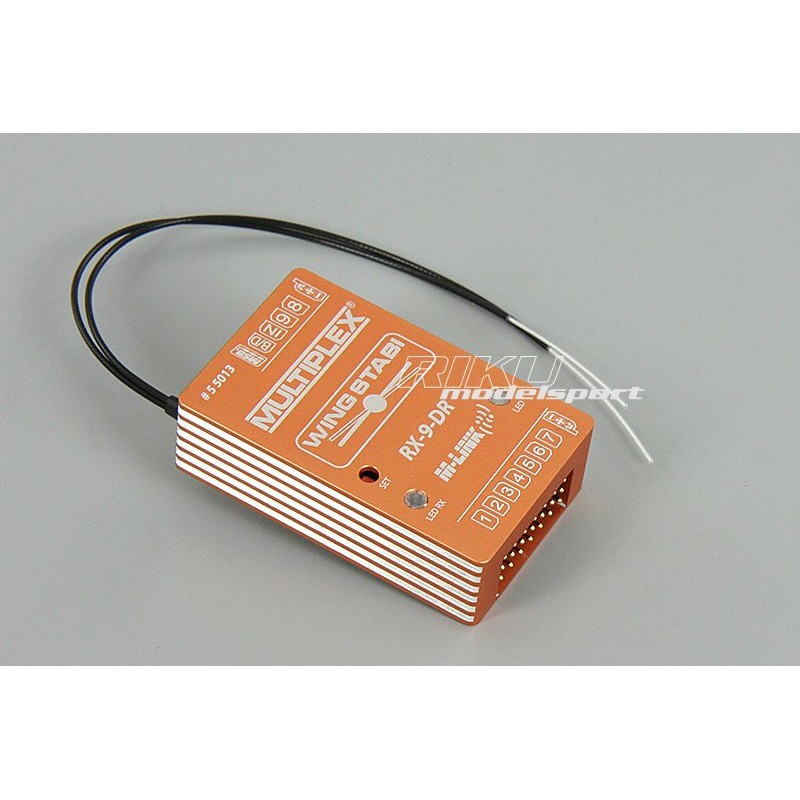 MULTIPLEX Stabilizator lotu WINGSTABI 9 z odbiornikiem RX-9