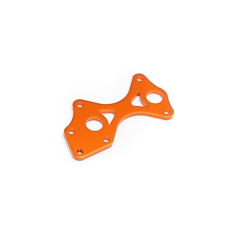 HPI RACING Front Holder For Diff. Gear 7075 Trophy Truggy (Orange)