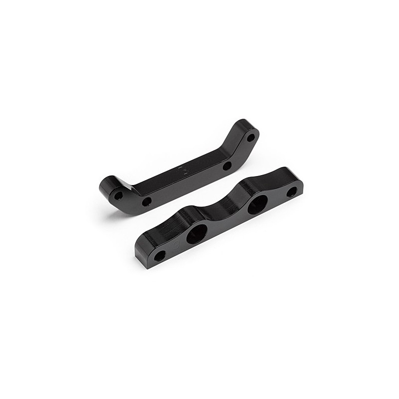 HPI RACING Alum. Suspension Holder (3 Deg) 6061 Trophy Series (Black)