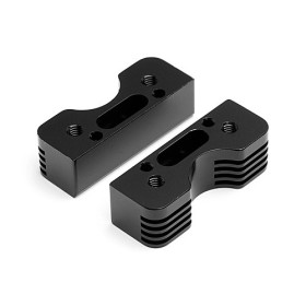 HPI RACING CNC Engine Cooling Mount Set Trophy Series (Black)