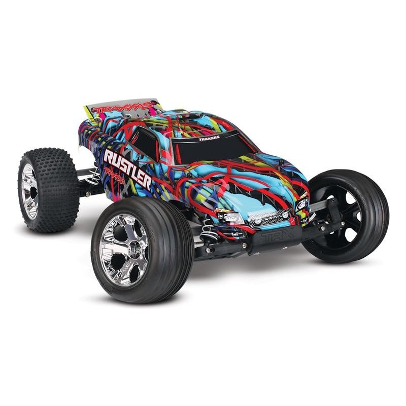 TRAXXAS RUSTLER R5 XL-5 2WD 1/10 - Courtney Force - Zastąpiony 37054