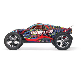TRAXXAS RUSTLER R5 XL-5 2WD 1/10 - Courtney Force - Zastąpiony 37054