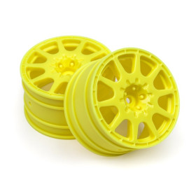 HPI RACING Felgi WR8 METHOD RALLYCROSS WHEEL 35MM YELLOW (2PCS)