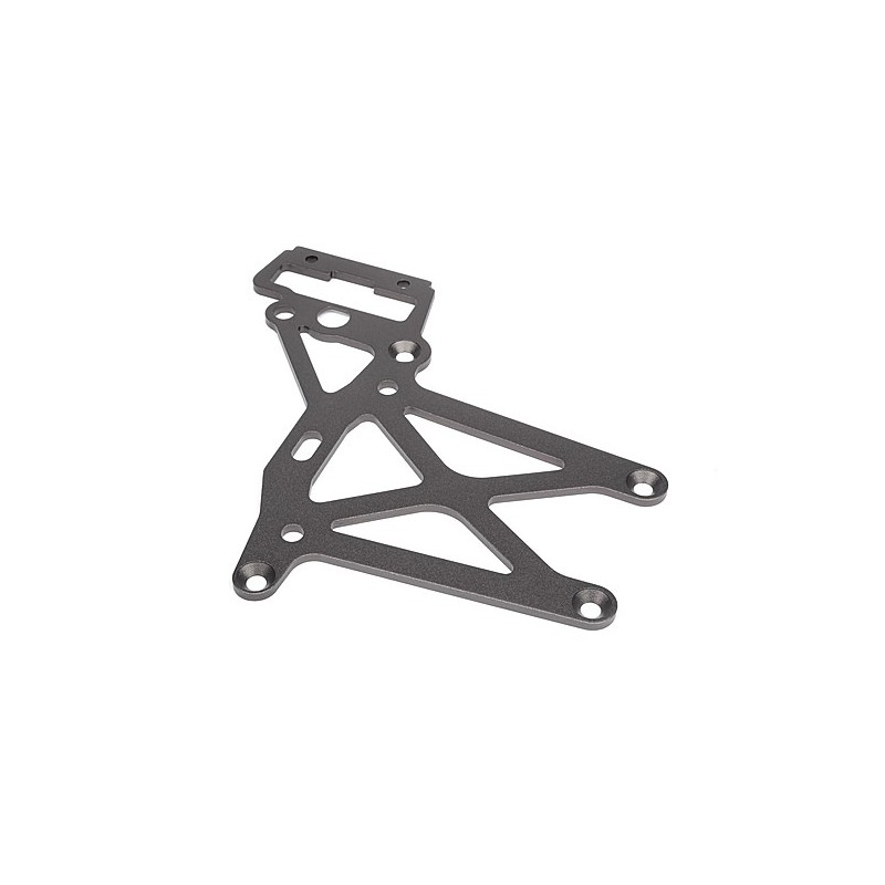 HPI RACING REAR UPPER PLATE (GUNMETAL)