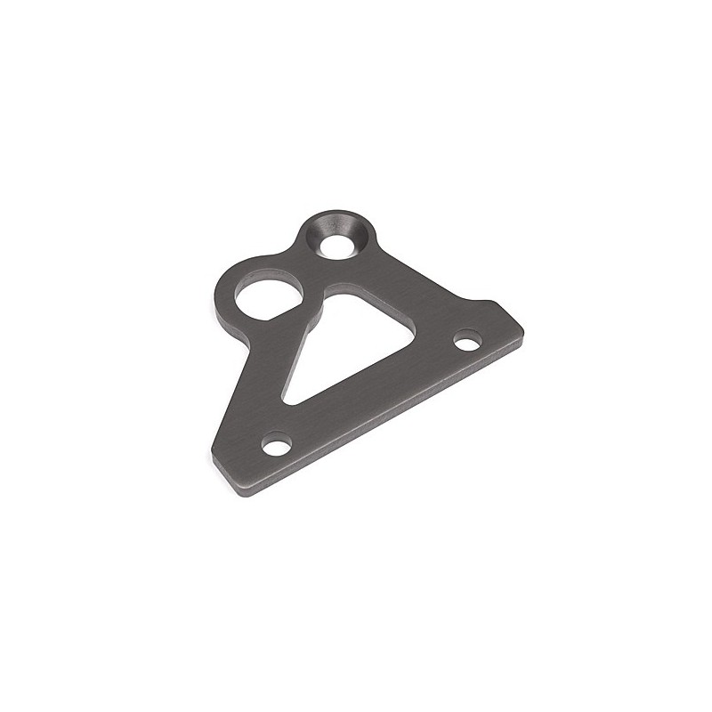 HPI RACING BRAKE HOLDER PLATE (GUNMETAL)