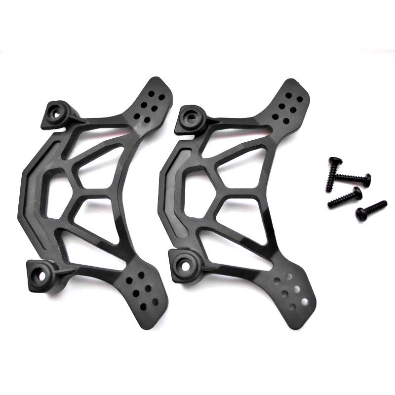 HBX Wieżyczki / Mocowania amortyzatorów V2 / Front & Rear Shock Tower
