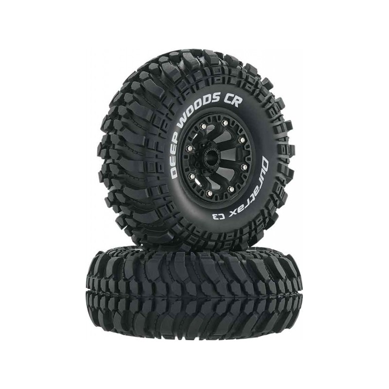 DURATRAX Koła Deep Woods CR C3 2.2" Black 1/10 DTXC4042