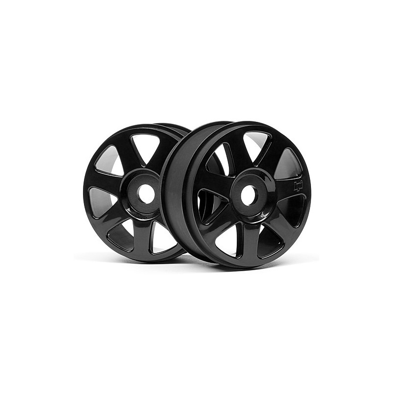 HPI RACING V7 WHEEL BLACK (42x83mm/2pcs)