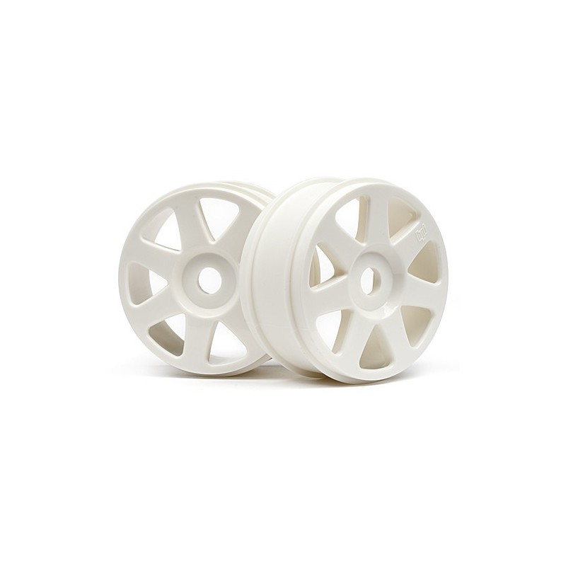 HPI RACING V7 WHEEL WHITE (42x83mm/2pcs)