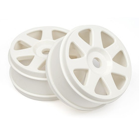 HPI RACING V7 WHEEL WHITE (42x83mm/2pcs)