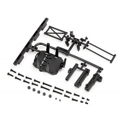 HPI RACING BULKHEAD/ESC MOUNT SET