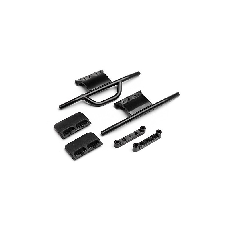 HPI RACING BUMPER/TOE IN PLATE SET