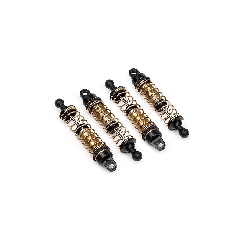 HPI RACING THREADED ALUMINUM SHOCK SET (FRONT/REAR)