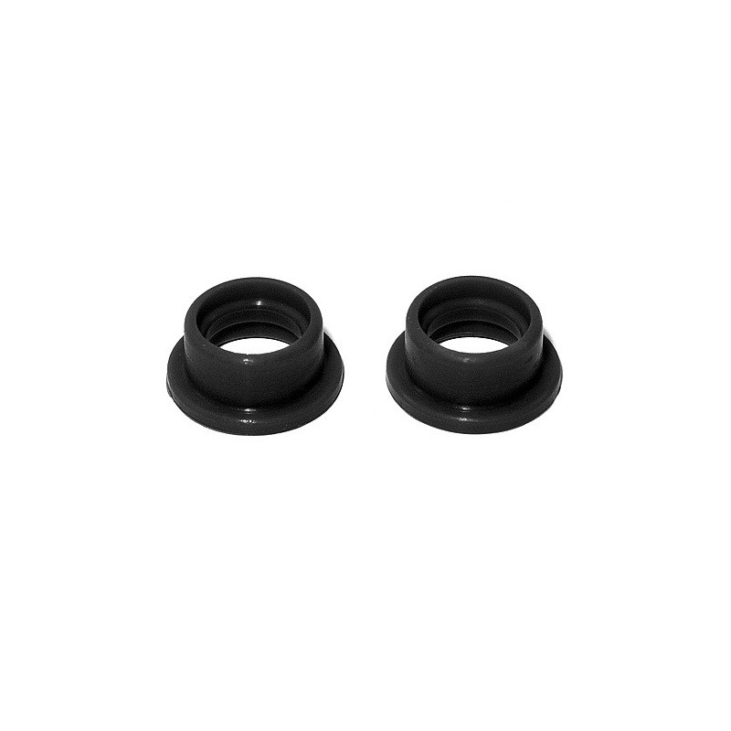 HPI RACING SHAPED EXHAUST GASKET (BLACK/2pcs)