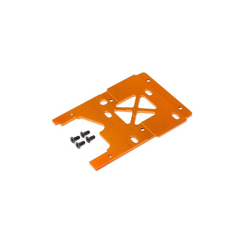 HPI RACING ENGINE PLATE 2.5mm (7075/ORANGE)
