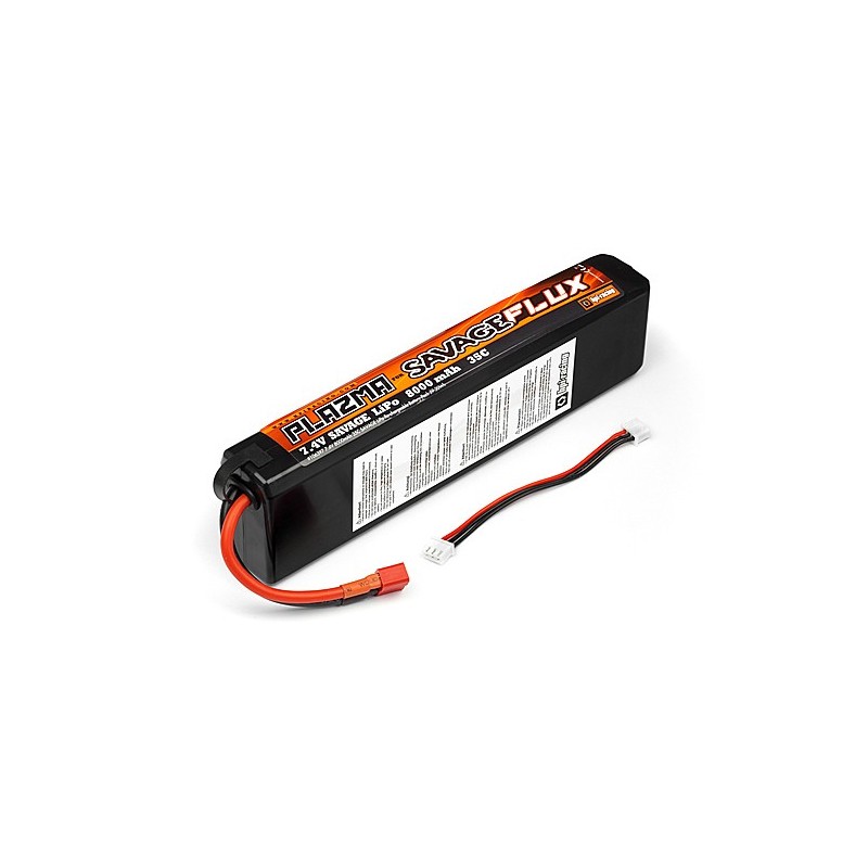 HPI RACING Plazma 7.4V 8000mAh 35C LiPo / Savage Flux , Super 5 SC Flux