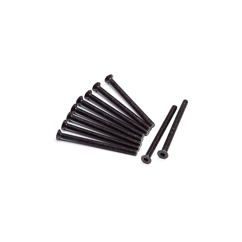 HPI RACING FLAT HEAD SCREW M3x40mm (HEX SOCKET/10pcs)