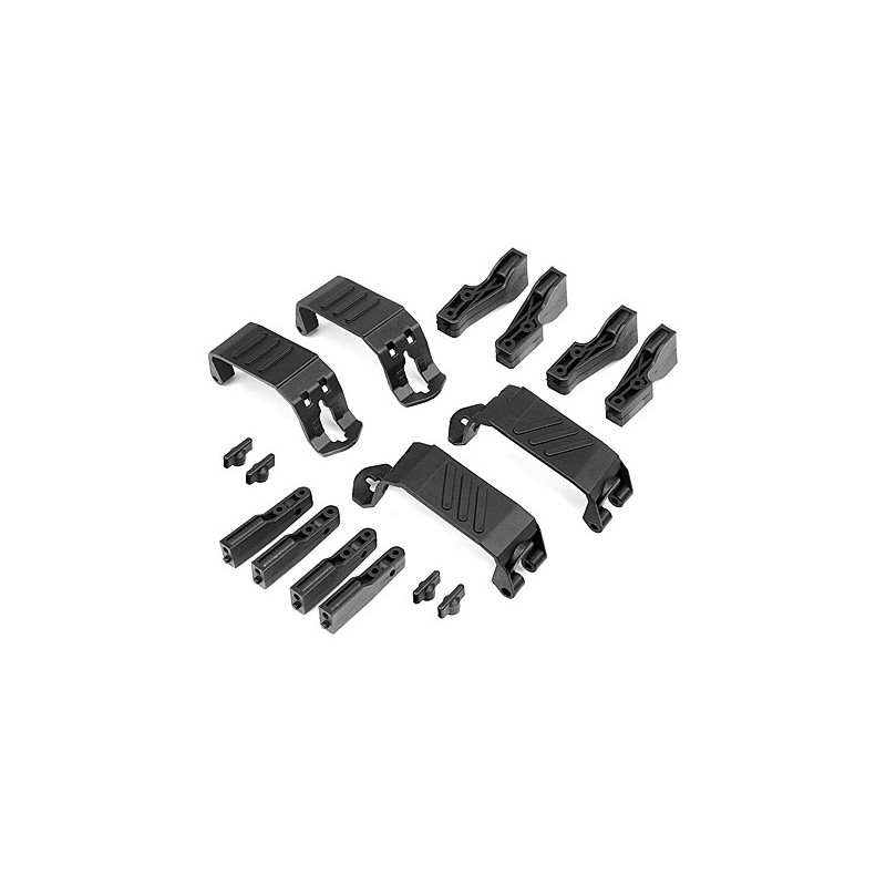 HPI RACING BATTERY BOX HOLDER/MOUNT SET