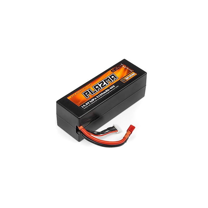 HPI RACING Plazma 14.8V 5100mAh 40C LiPo Battery Pack 75.48Wh