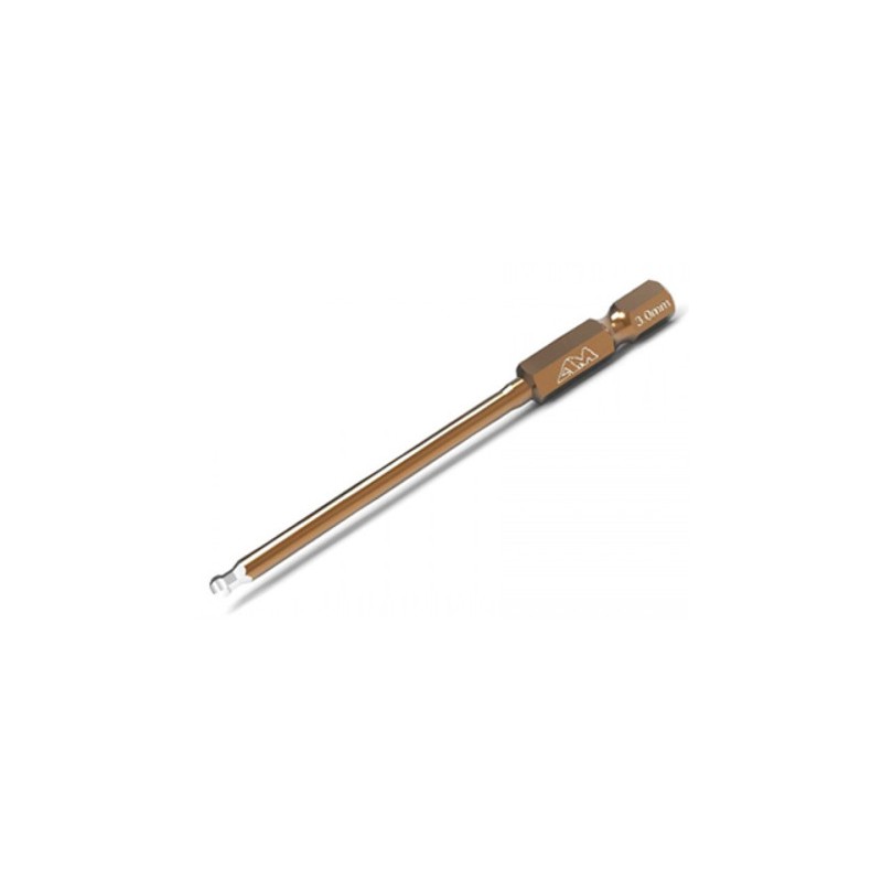 ARROWMAX Bit imbusowy kulowy stalowy 3,0x80mm (AM-521130)