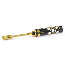ARROWMAX Śrubokręt nasadowy Black Golden stalowy 8,0x100mm