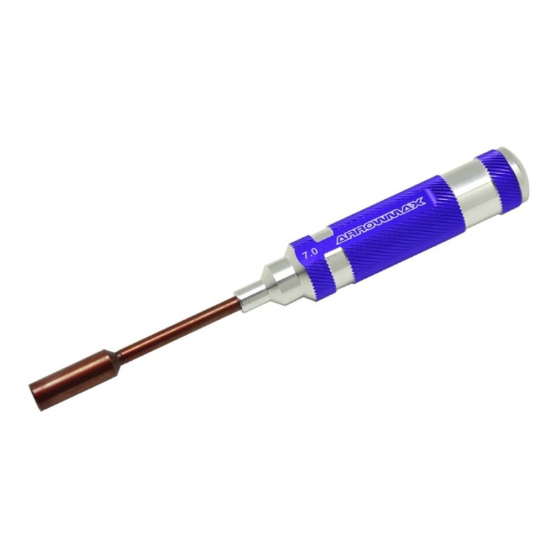 ARROWMAX Śrubokręt nasadowy stalowy 7,0x100mm