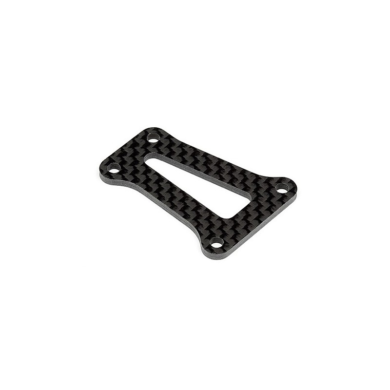 HPI RACING CENTER BULKHEAD BRACE (WOVEN GRAPHITE/2mm/WR8 FLUX