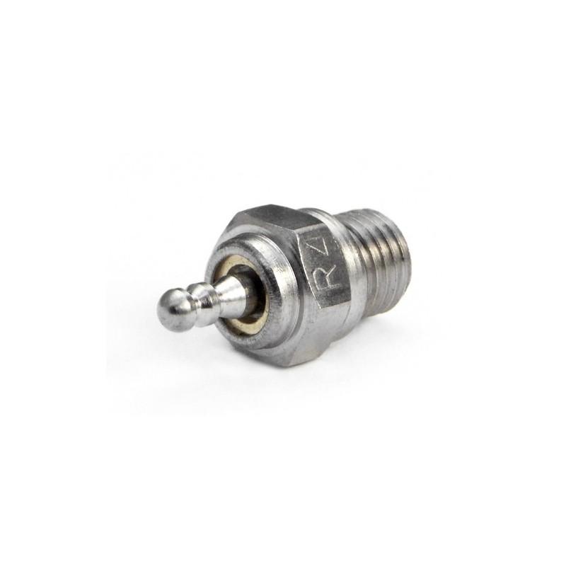 HPI RACING GLOW PLUG MEDIUM COLD R4 FOR 0.25 TO 0.28 ENGINES