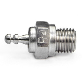 HPI RACING GLOW PLUG MEDIUM COLD R4 FOR 0.25 TO 0.28 ENGINES