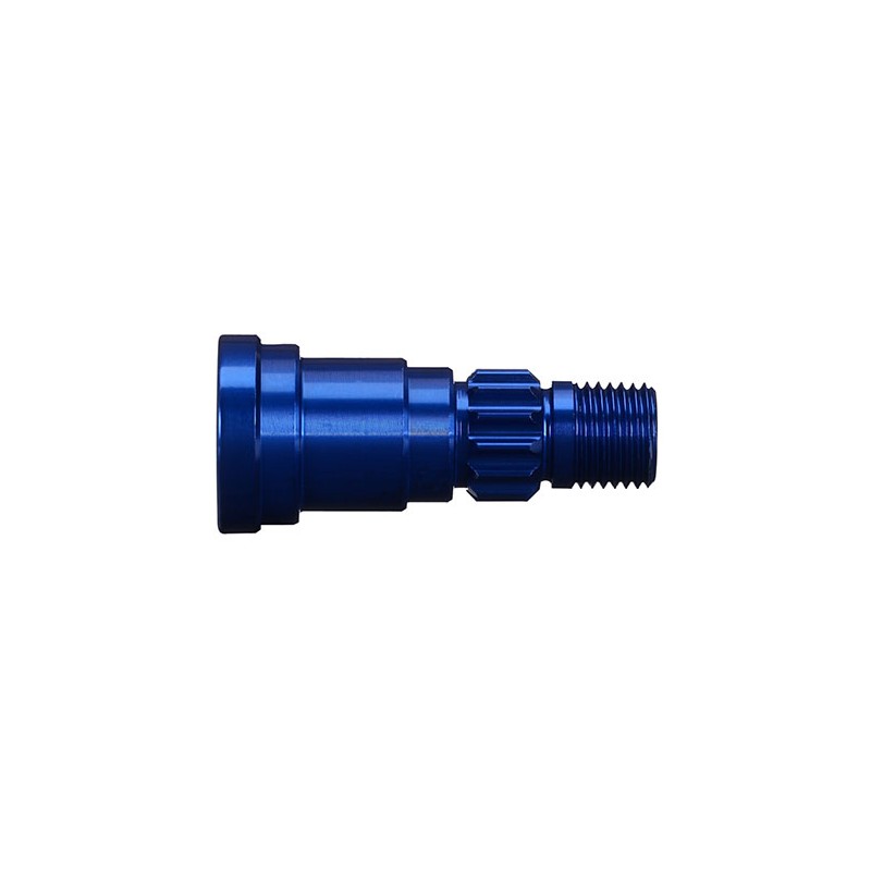 TRAXXAS Stub Axle, Aluminum Blue Anodized - X-Maxx
