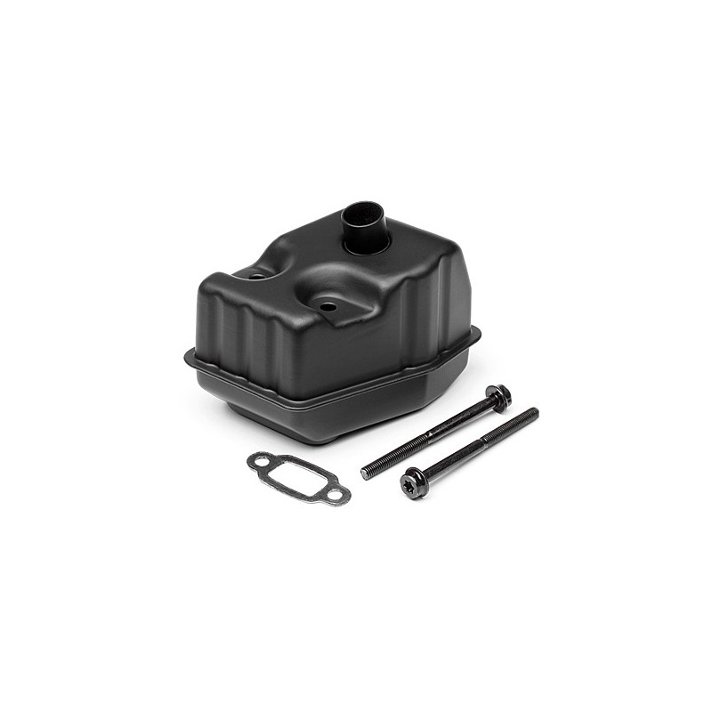 HPI RACING HIGH FLOW EXHAUST MUFFLER (FUELIE ENGINE)