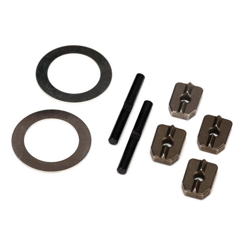 TRAXXAS Elementy dyferencjału / Spider Gear Shaft & Spacers, Washers do X-MAXX