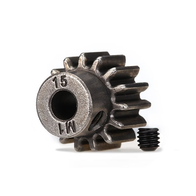 TRAXXAS Zębatka atakująca / Pinion Gear 15T 1M 5mm Shaft do X-Maxx