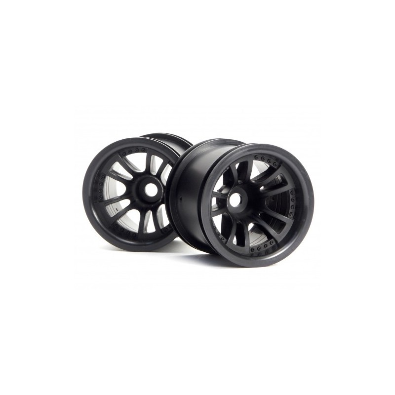 HPI RACING SPLIT 5 TRUCK WHEEL (BLACK/2PCS)