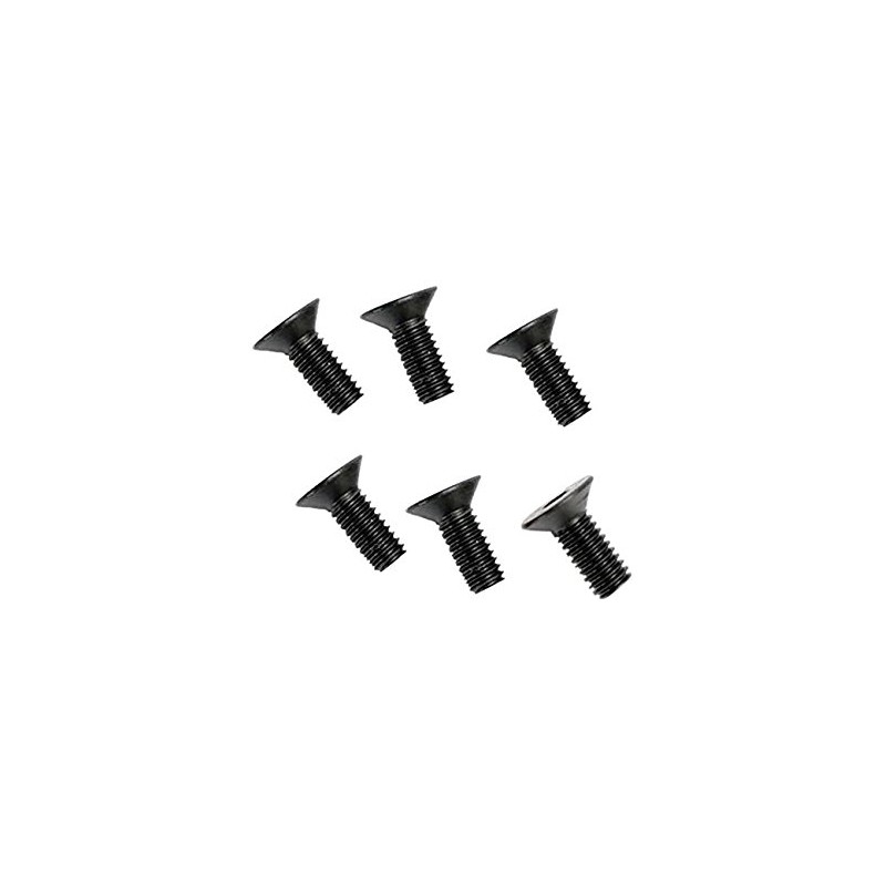 TRAXXAS Śruby imbusowe M4x10 6szt. / Countersunk Hex Screws