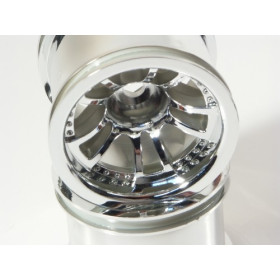 HPI RACING SPLIT 5 TRUCK WHEEL (CHROME/2PCS)